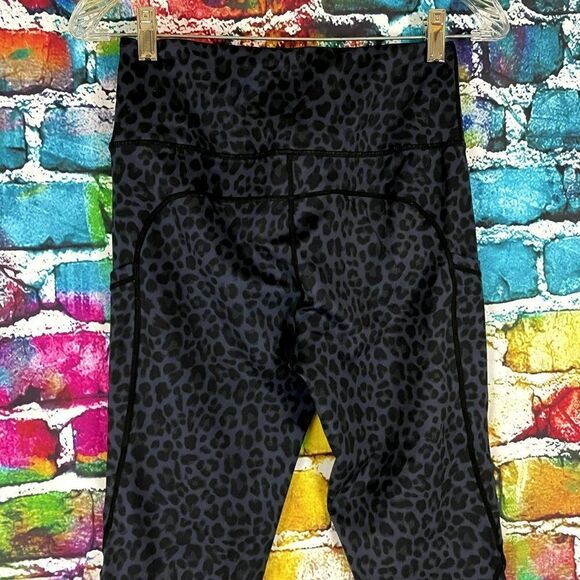 G4 Free Animal Print Athletic Leggings Workout Pants Size XS - Picture 8 of 9